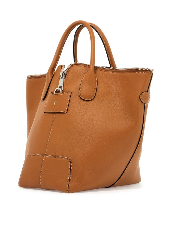 ディ レザー ミディアム トートバッグ