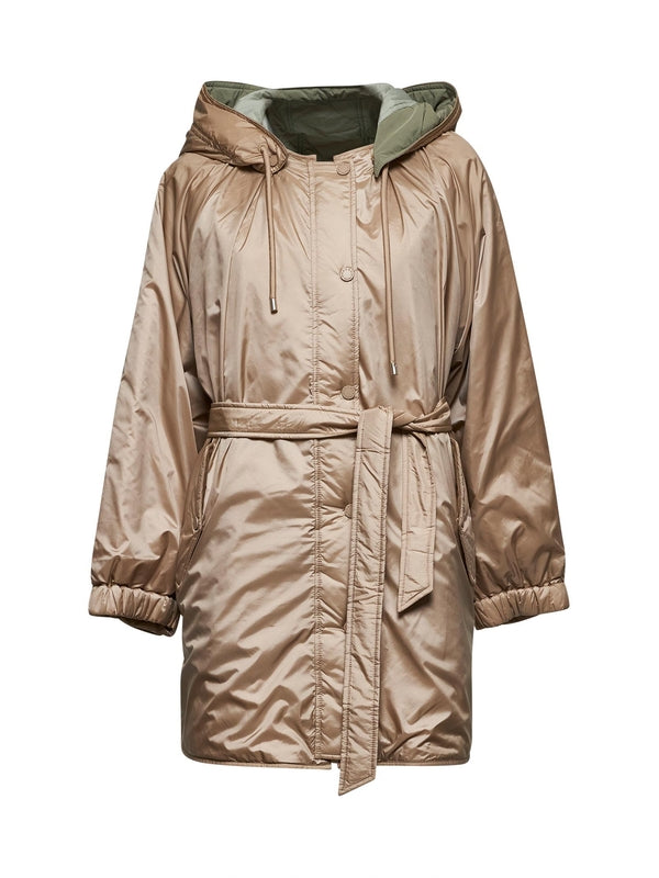 Veranda Beige Hooded Parka