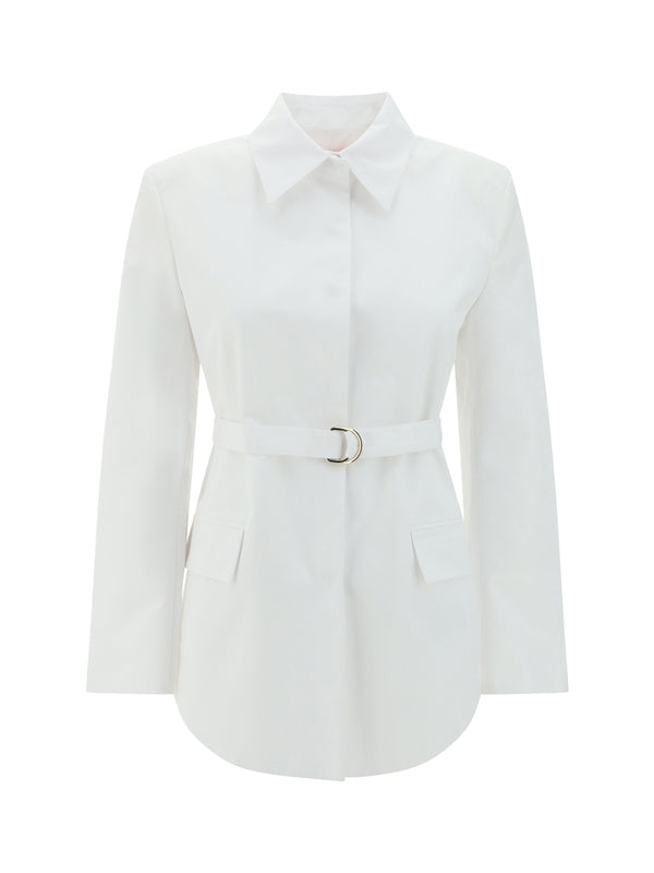 Belt Detail Cotton Jacket