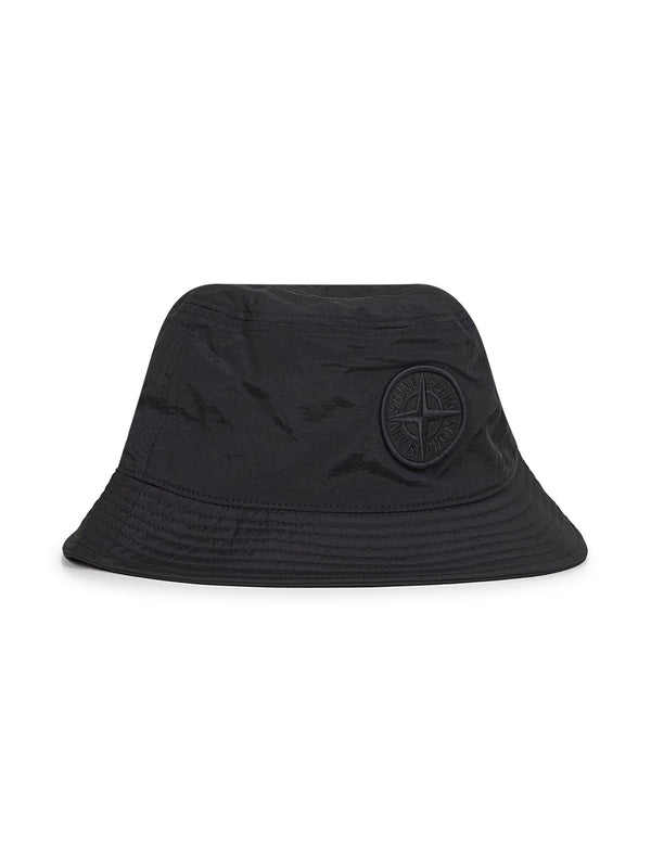 Stone Island Black Bucket Hats