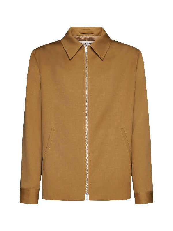 Beige Wool Jacket