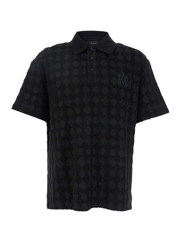 MA QUAD Cotton Blend Polo Shirt