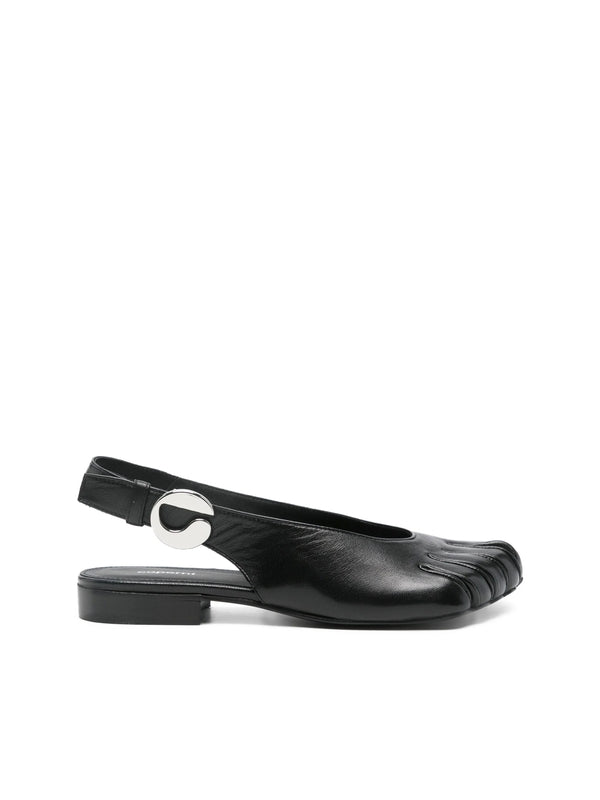 Coperni Black Flat Shoes