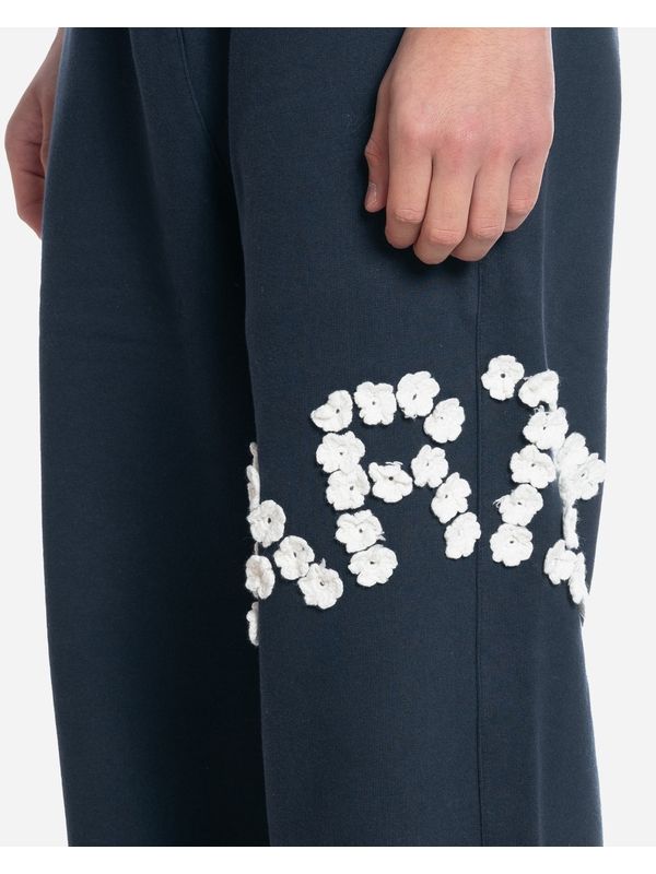 Flower Logo Applique Track Pants