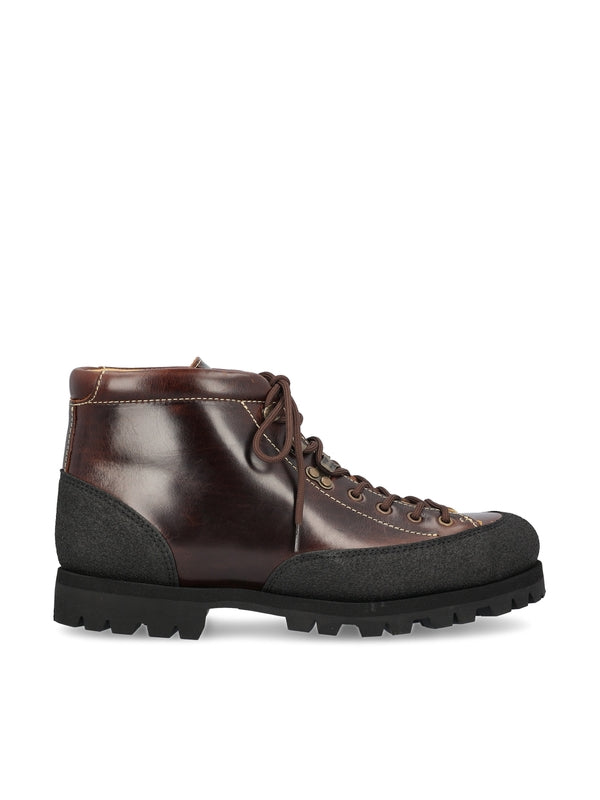 Chunky Sole Lace-up Boots