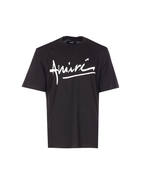 Amiri Black Half Sleeve