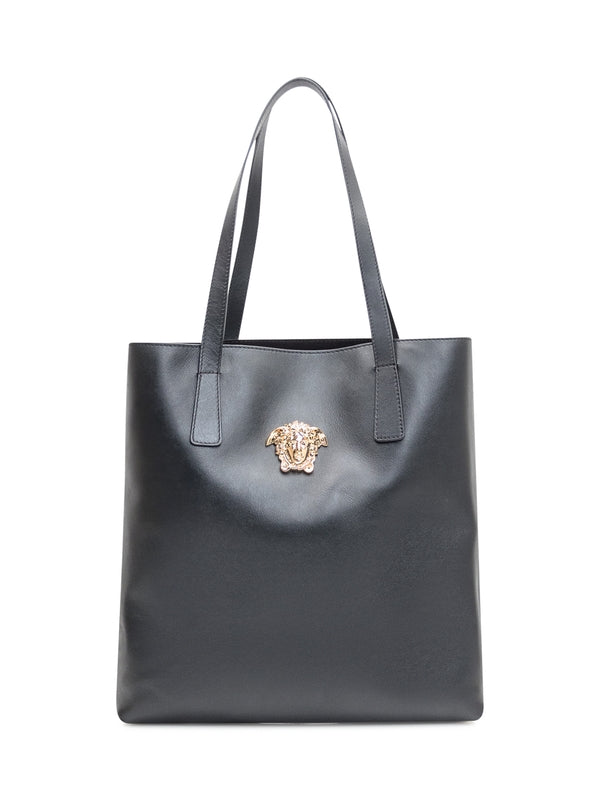 Versace Black Tote Bags