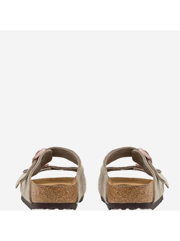 Arizona Strap Suede Sandals