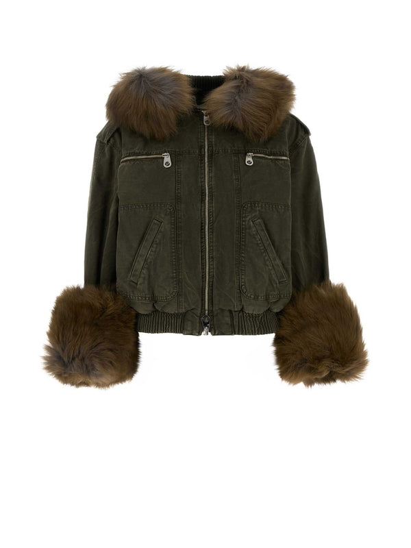 Blumarine Green Jackets