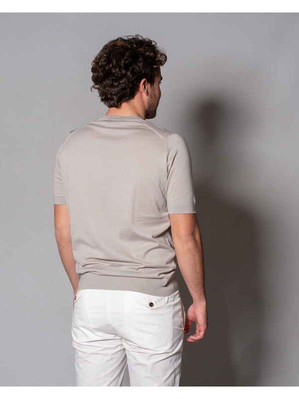 John Smedley Beige Knitted