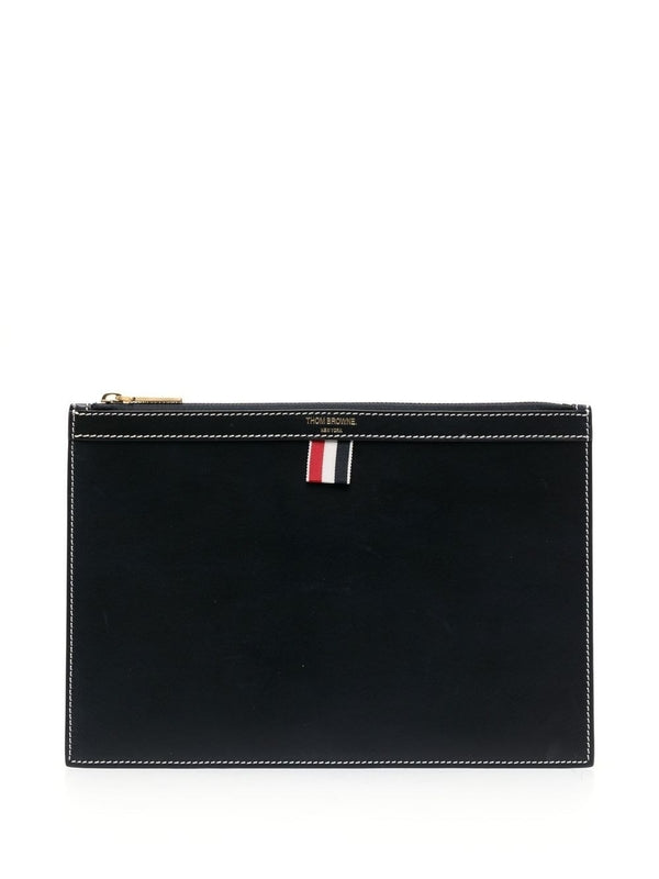 Thom Browne Navy Card Holders