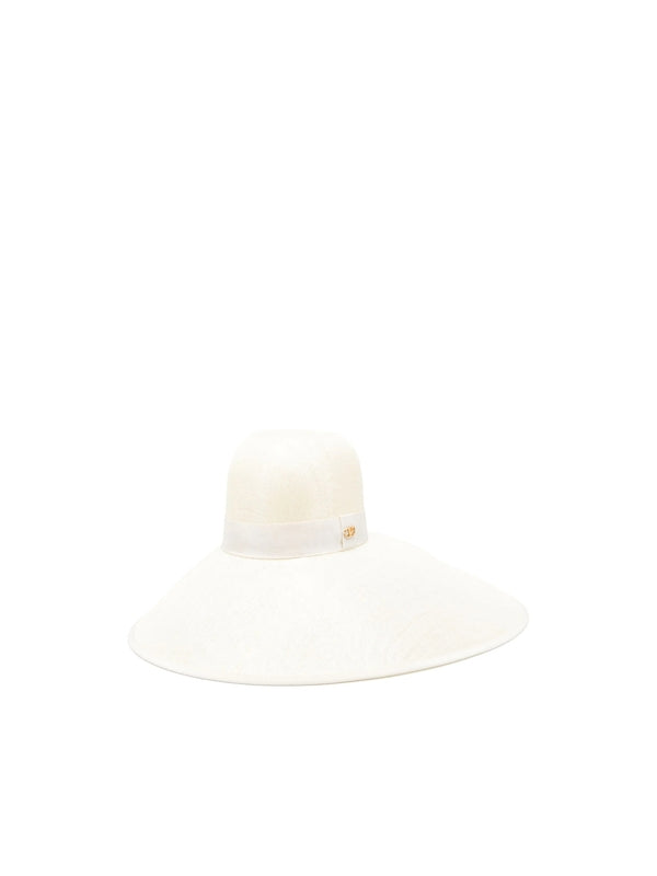 Valentino White Fedora