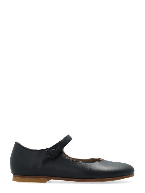 Ella Leather Flat Shoes