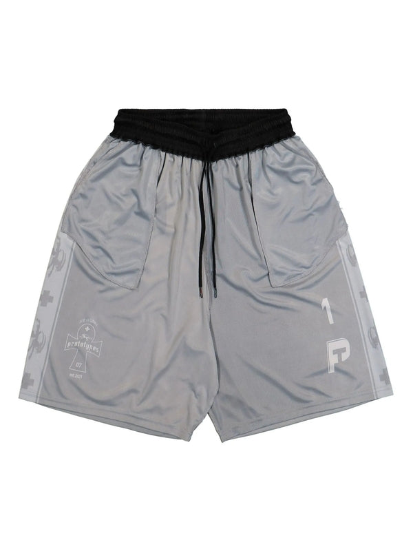 Prototypes Black Grey Shorts
