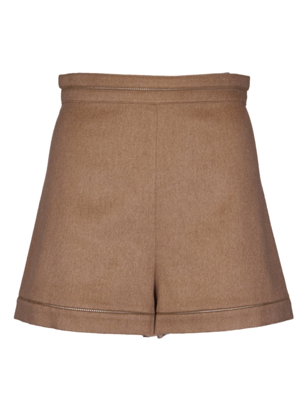 Adagio Stitch Detail Wool Shorts