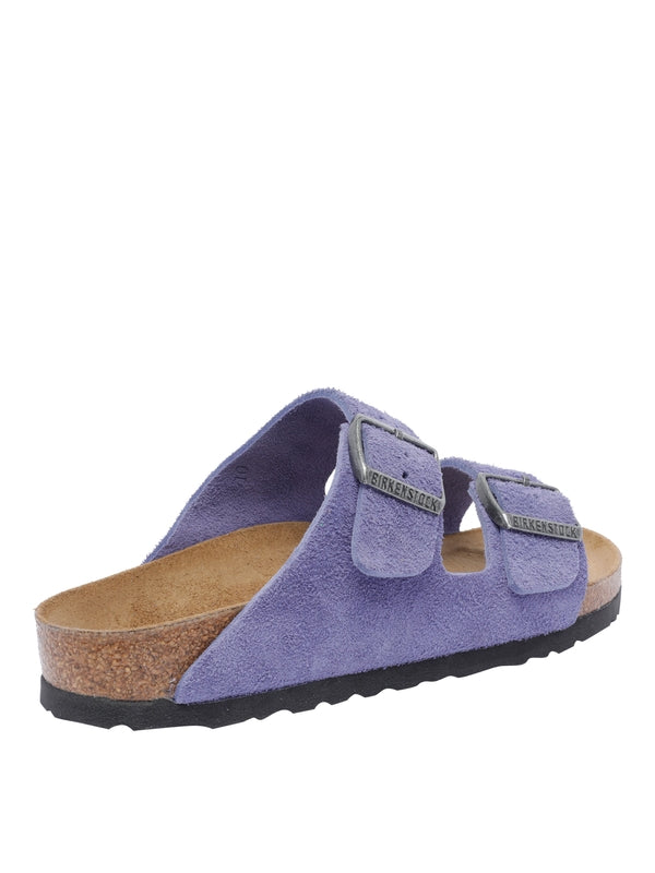 Arizona Buckle Suede Sandals