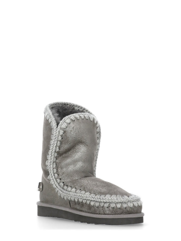 Eskimo 24 Rhinestone Logo Ankle Boots