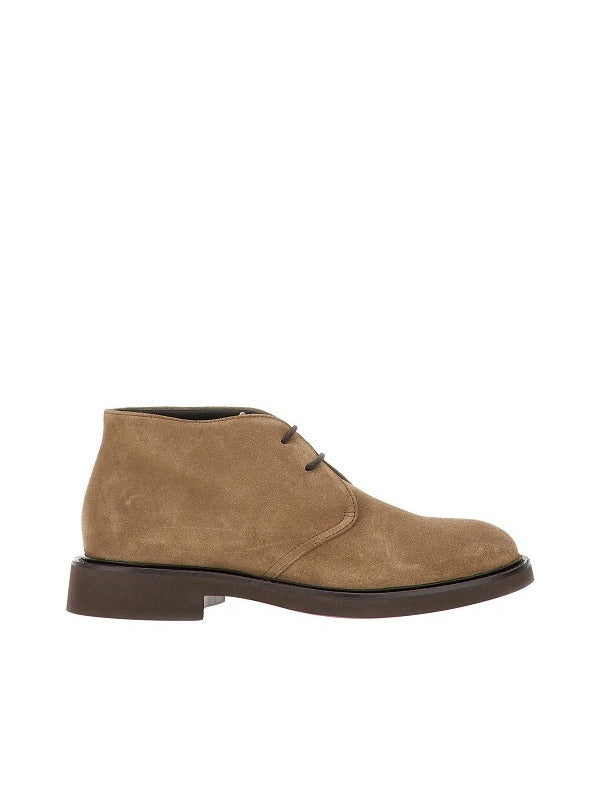 Chukka Suede Lace-up Boots