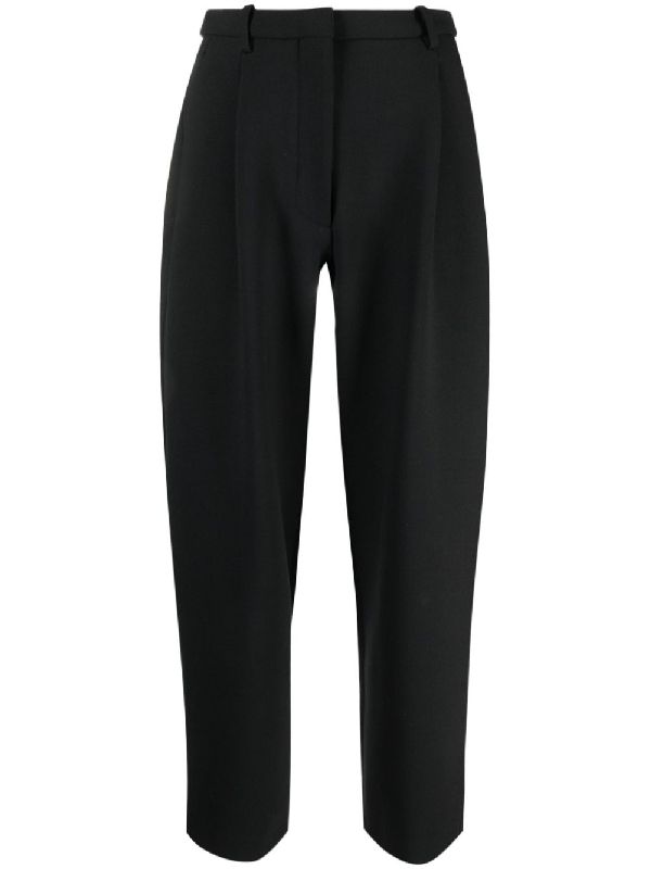 Wool Blend Crop Pants