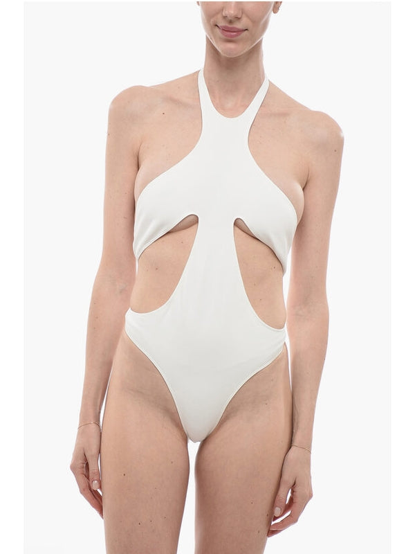 Mugler White Beachwear
