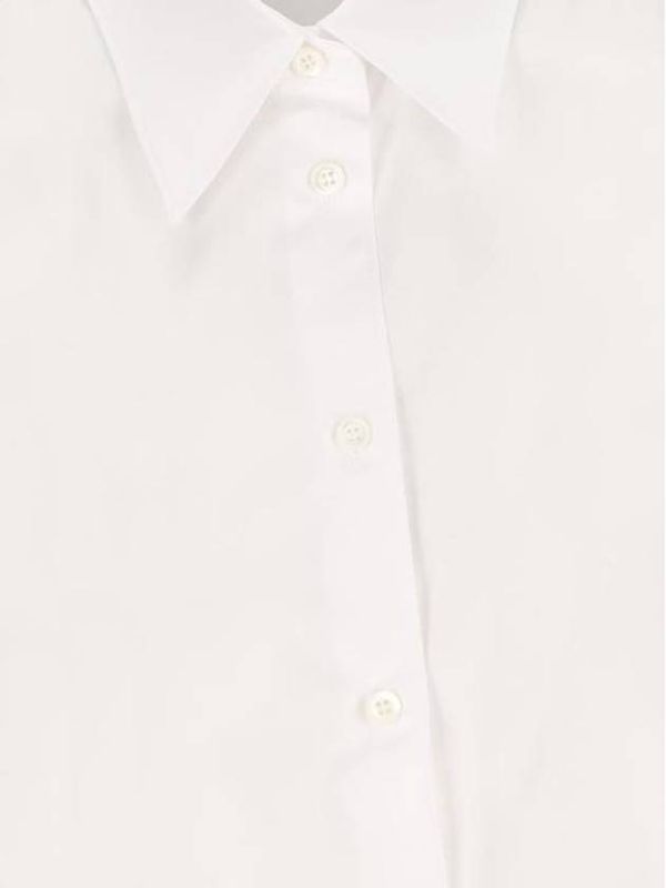 Back Triangle Logo Cotton Shirt