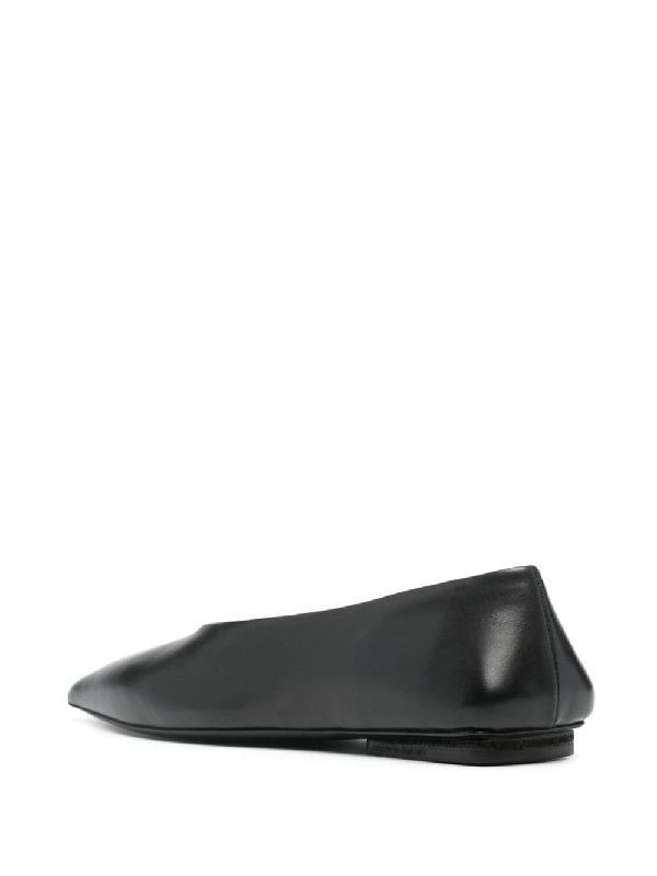 Ago Leather Ballerina Flats