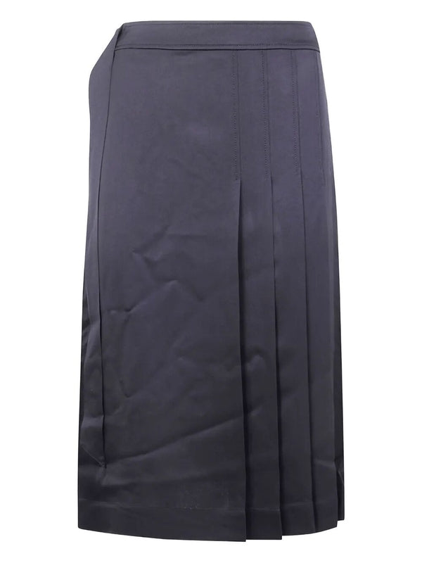 Joseph Navy Skirt
