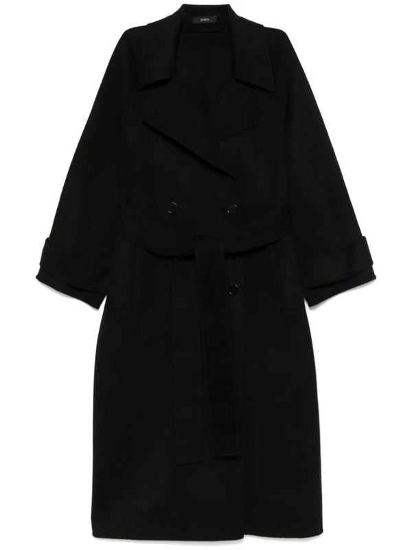 Double Breasted Wool Cashmere Coat