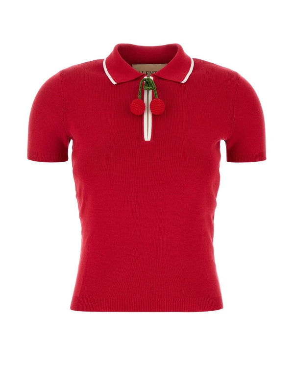 Valentino Red Polo Shirts