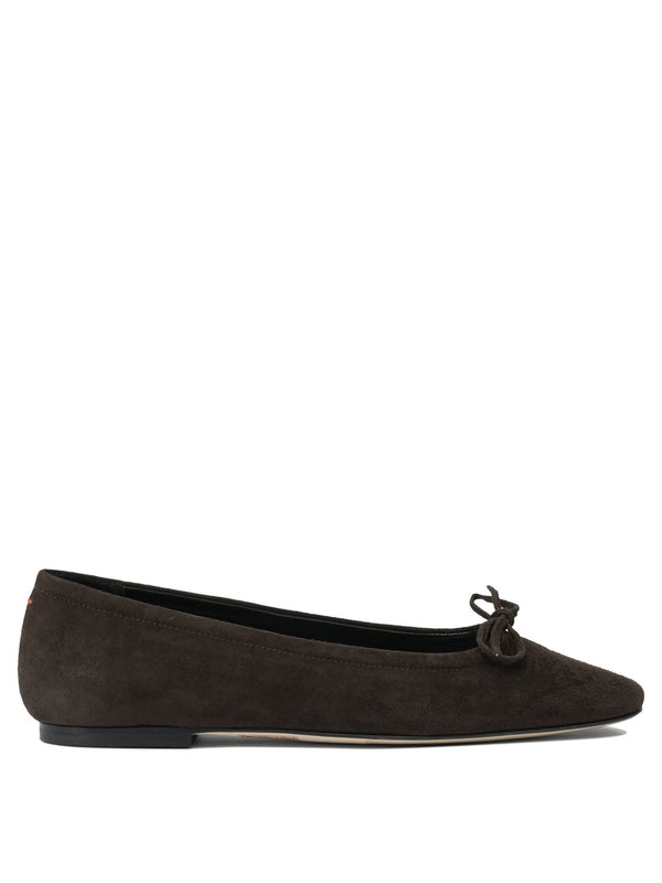 Aeyde Brown Flat Shoes
