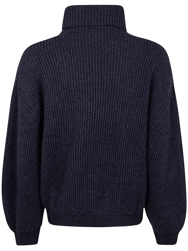 Semicouture Navy Knit