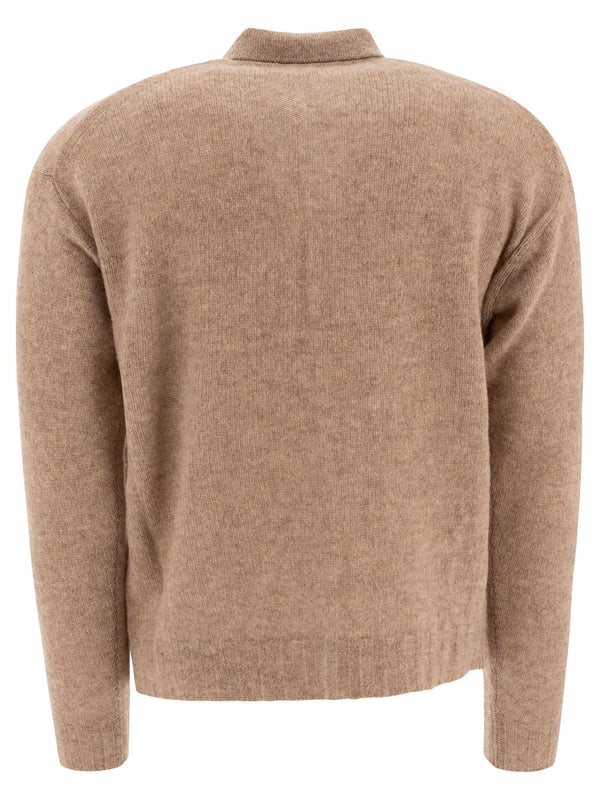 Wool Cashmere Knit Shirt