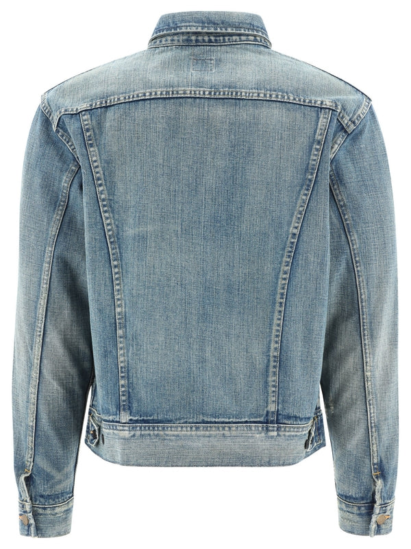 Leeland Blue Denim Trucker