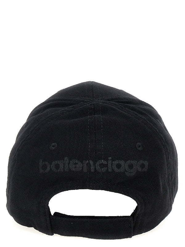 3B Stencil Cotton Baseball Cap