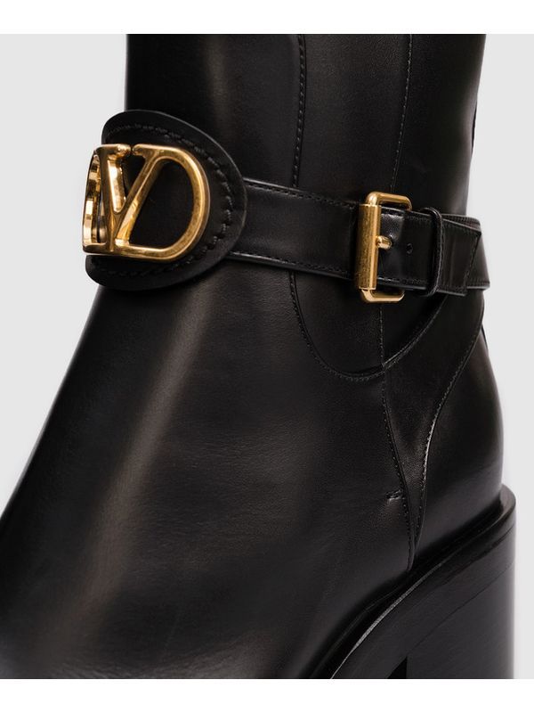 Valentino Black Ankle Boots