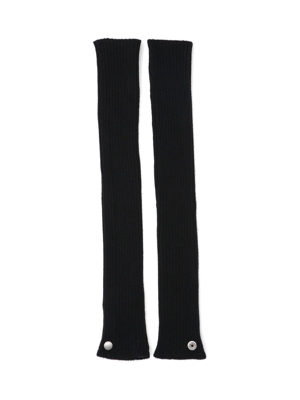 Rick Owens Black Wool Gloves