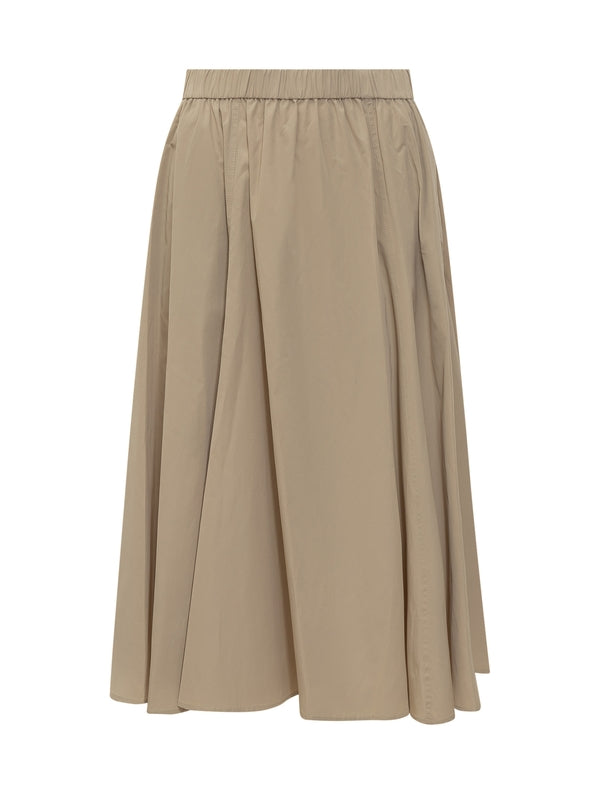 Bokeh Flower 2.0 Bending Pleats Skirt