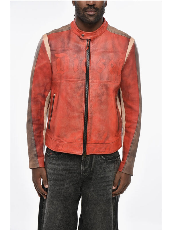 Diesel Red Biker