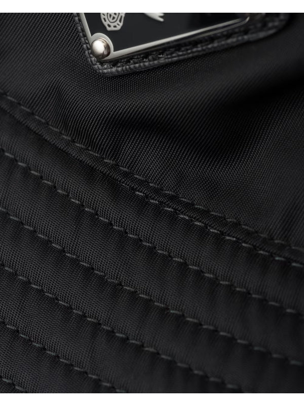 Prada Black Bucket Hat