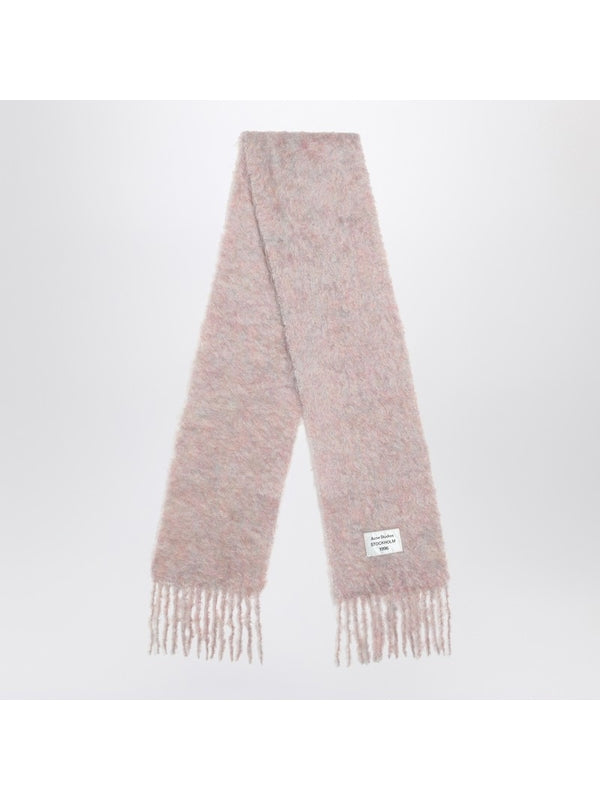 Acne Studios Pink Wool Mufflers