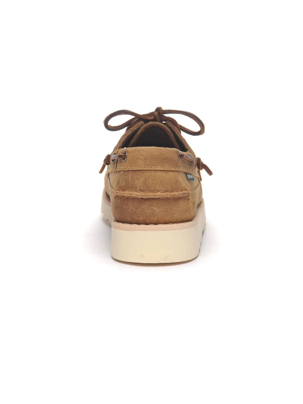 Sebago Beige Boat Shoes