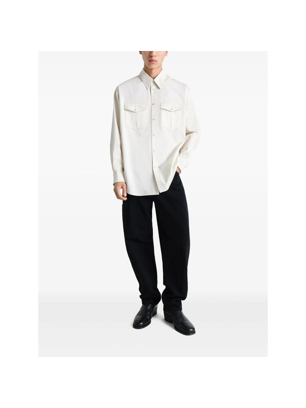 Western Cotton Denim Shirt