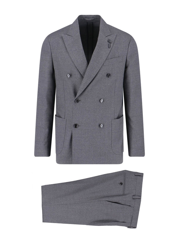 Lardini Grey Suits