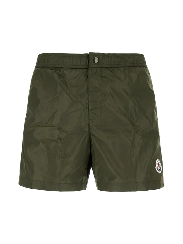 Wappen Patch Stripe Shorts