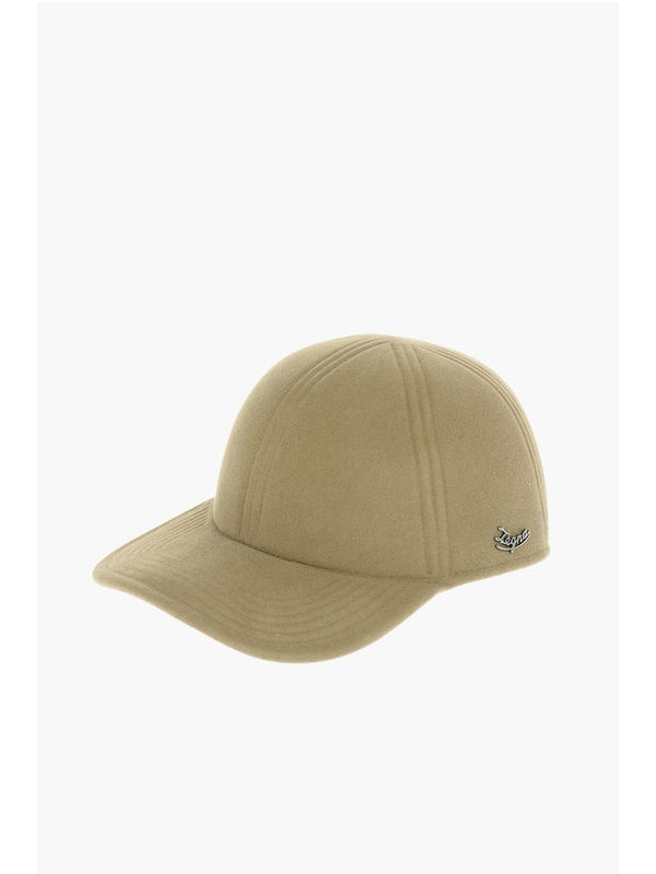 Wool Hat with Leather Inner Cap