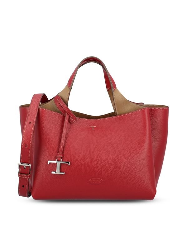 Tod's Red Tote Bag
