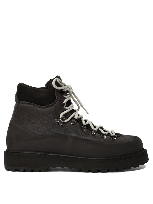 Diemme Black Lace-Up Boots