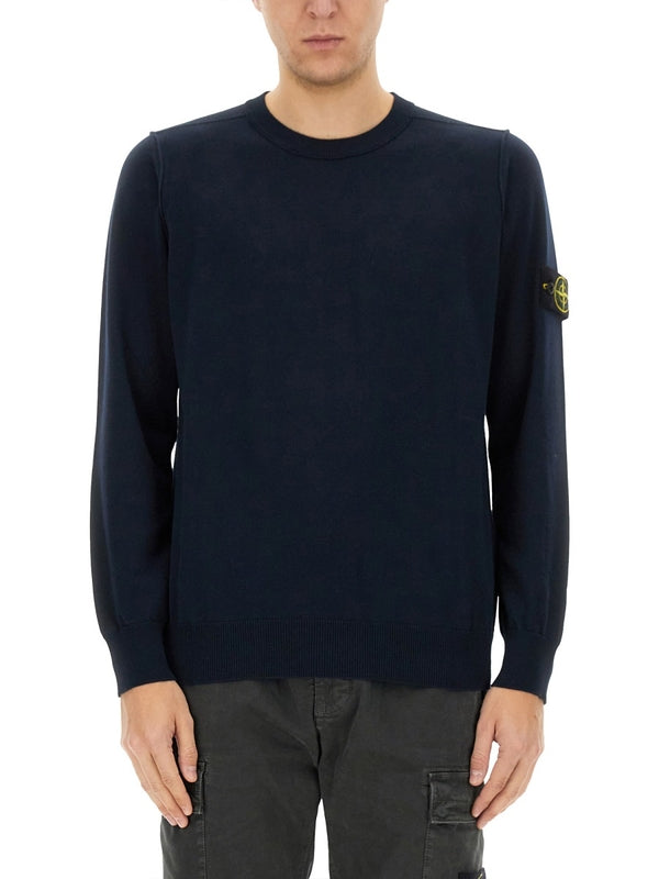 Wappen Patch Cotton Knit