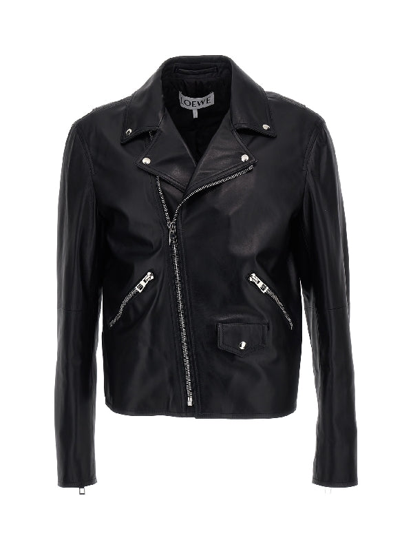 Nappa Leather Classic Biker Jacket