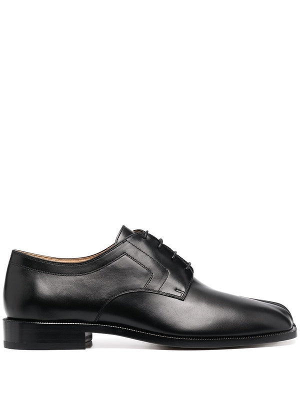 Tabi Leather Lace-Up Derby Shoes